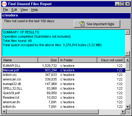 File Sniffer Lite Screenshot